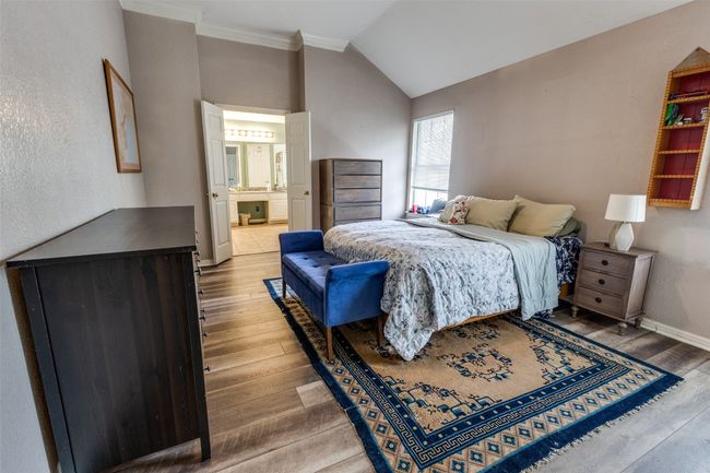 Private Master Suite & bath with adjoinging bedroom for study, extra living or nursery. | Image 22