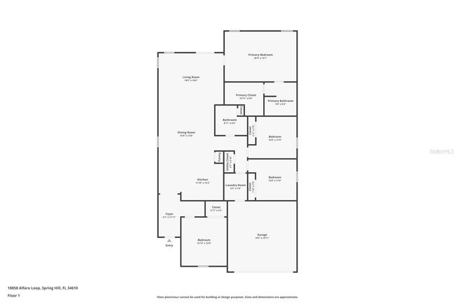 18858 Alfaro Loop, House other with 4 bedrooms, 2 bathrooms and null parking in SPRING HILL FL | Image 41