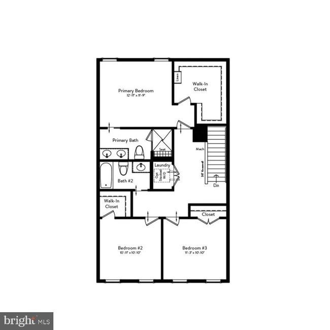 123 Galaxy Pl, Townhouse with 3 bedrooms, 4 bathrooms and null parking in STEPHENSON VA | Image 30