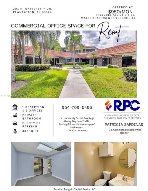 ste-103a-201 N University Dr, Plantation, FL, 33324-2001 | Card Image