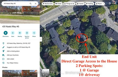5-431 Keats Way, Waterloo, ON, N2L5S7 | Card Image