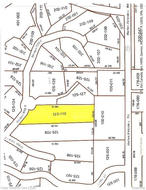 8050 Broken Rdg E, Harbor Springs, MI, 49740-8201 | Card Image