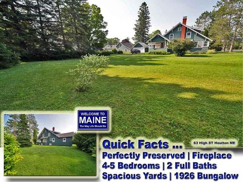 63 High Street, Houlton, ME, 04730 | Card Image