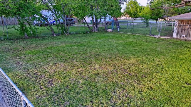 View of yard featuring fence | Image 21