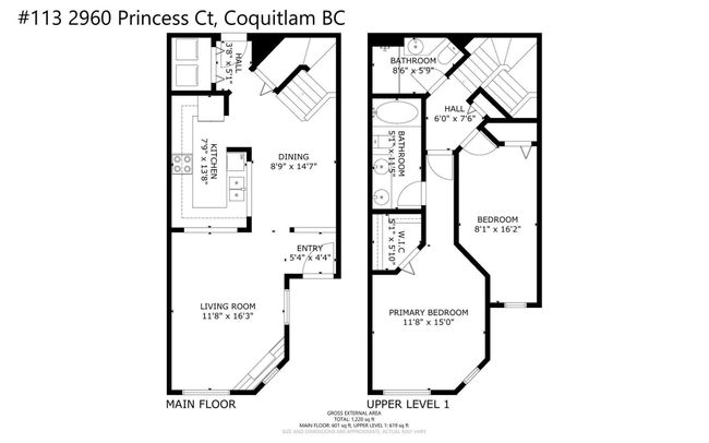 113 - 2960 Princess Crescent, Condo with 2 bedrooms, 2 bathrooms and 2 parking in Coquitlam BC | Image 20