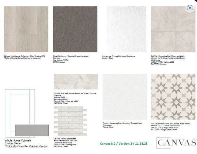 Design Selections. Home is under construction and selections are subject to change. | Image 4