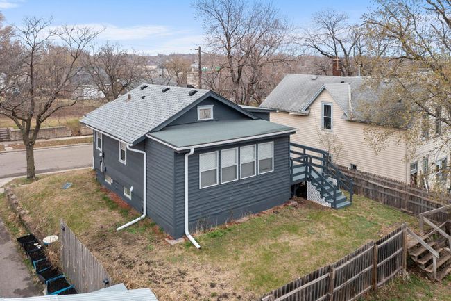 A view of the home's rear exterior. | Image 14