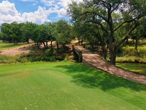 W1126-A Blister Gold, Horseshoe Bay, TX, 78657 | Card Image