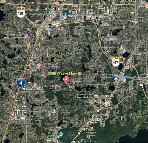 2698 W Lake Mary Blvd, LAKE MARY, FL, 32746-3524 | Card Image