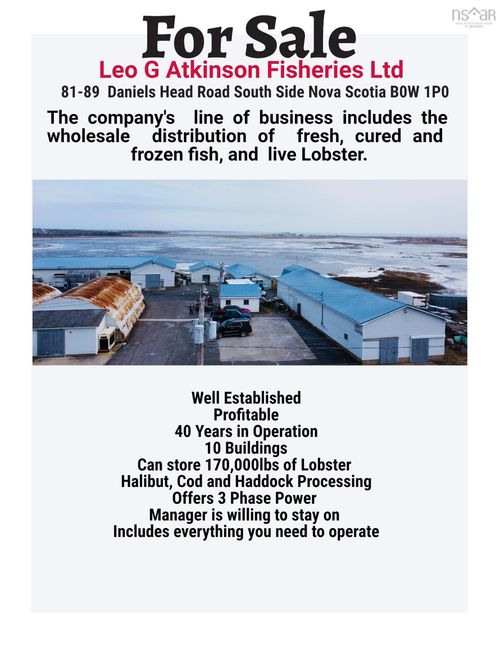 81-89 Daniels Head Rd, Clarks Harbour, NS, B0W1P0 | Card Image