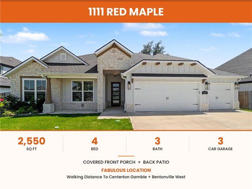 1111 Red Maple St, Centerton, AR, 72719-6061 | Card Image
