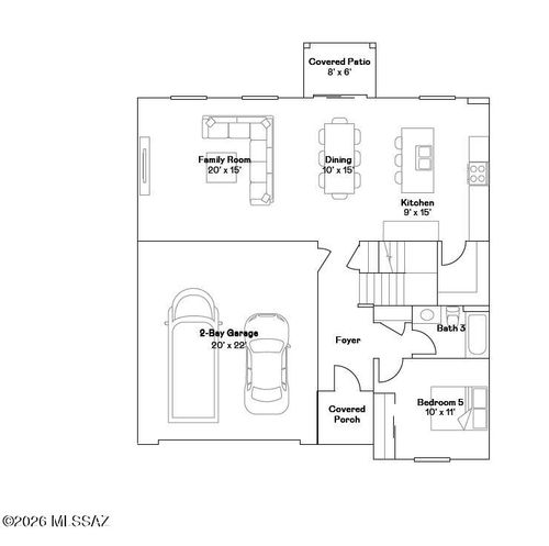 17532 S Nicholas Falls Dr, Vail, AZ, 85641-1300 | Card Image