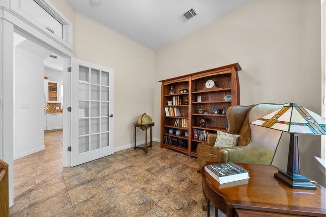 Home office featuring visible vents, baseboards, and french​​‌​​​​‌​​‌‌​‌‌​​​‌‌​​‌‌​‌​​​​​‌ doors | Image 7