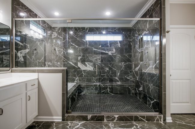 EXAMPLE>>>Primary Bathroom with a Luxurious Walk-in Tile Shower with 2 Shower Heads and a Soaker Tub, All Enclosed Behind Glass! | Image 11