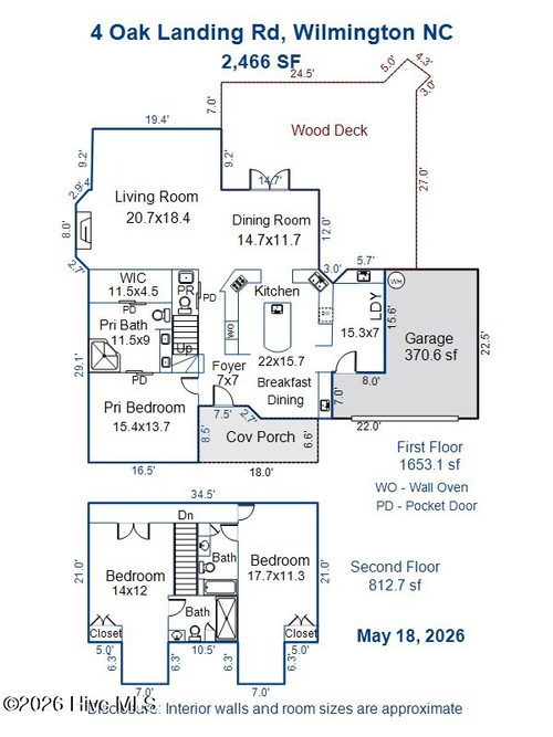4 Oak Landing Rd, Wilmington, NC, 28409-9031 | Card Image