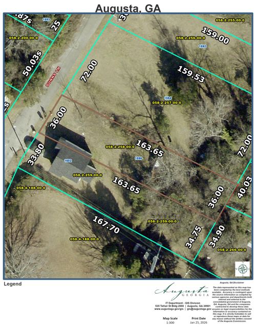 1596 Dunns Lane, Augusta, GA, 30901 | Card Image