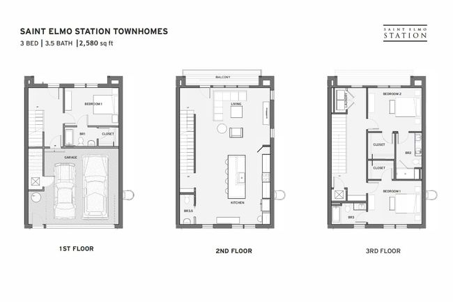 1443 Caldwell Ln, Townhouse with 3 bedrooms, 4 bathrooms and null parking in Chattanooga TN | Image 7