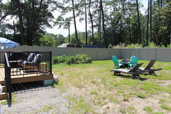 Fenced backyard featuring a deck | Image 17