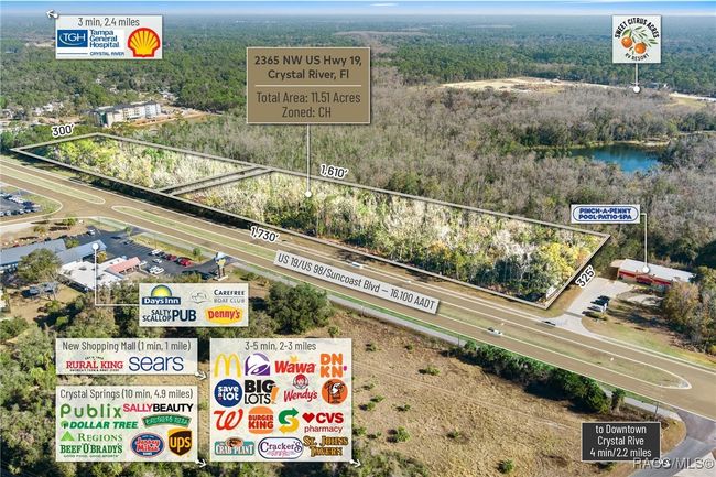 2365 Nw Us Highway 19, Home with 0 bedrooms, 0 bathrooms and null parking in CRYSTAL RIVER FL | Image 11