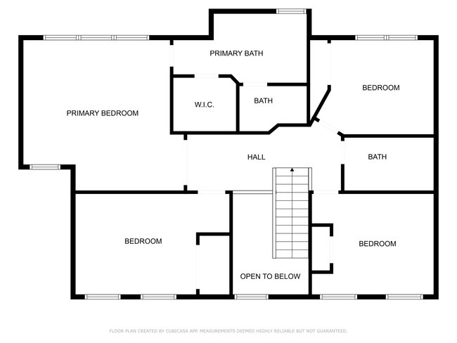 Upstairs floor plan | Image 31