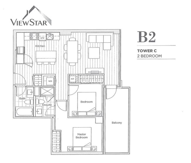 800 - 8199 Capstan Way, Condo with 2 bedrooms, 2 bathrooms and 1 parking in Richmond BC | Image 2