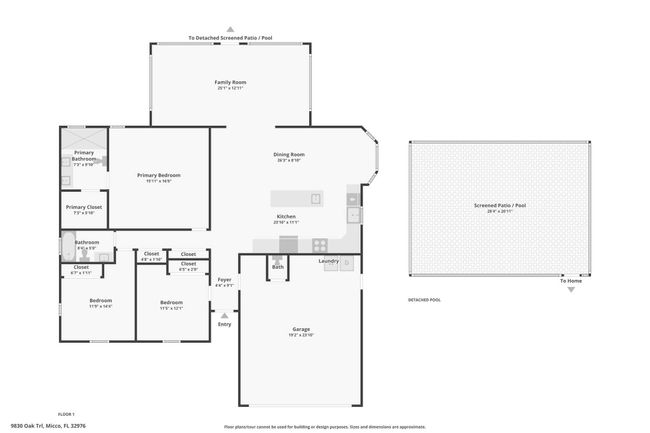 9830 Oak Trl, House other with 3 bedrooms, 3 bathrooms and null parking in Sebastian FL | Image 80