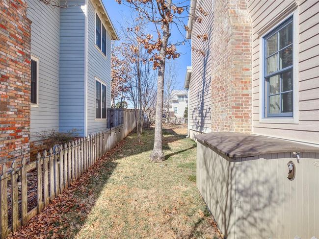 View of yard featuring fence | Image 30