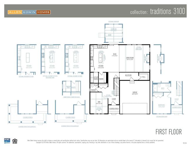 Standard floor plan layout, actual home may vary in options. | Image 24