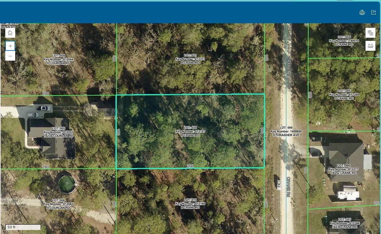 Land in WEEKI WACHEE