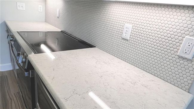 Detailed view of the quartz countertops | Image 23