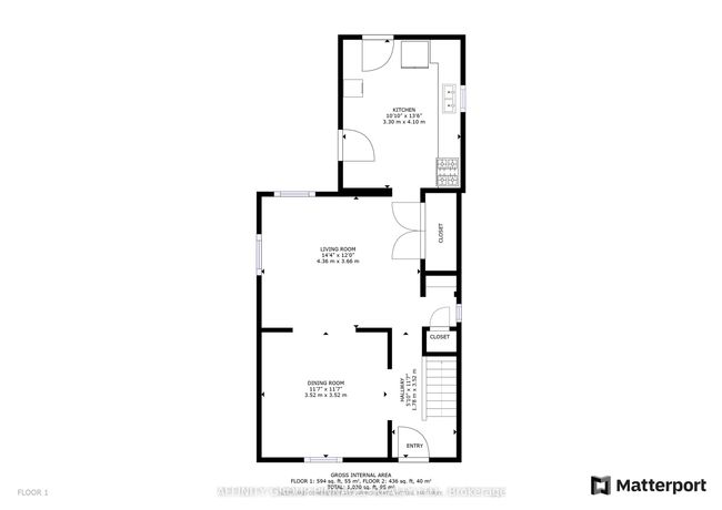 587 Chamberlain St, House other with 2 bedrooms, 1 bathrooms and 1 parking in Peterborough ON | Image 23