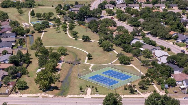 Aerial view of property's location featuring nearby suburban area | Image 28