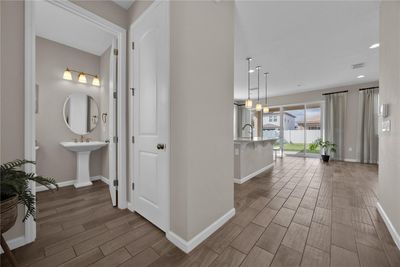 Foyer & Half Bath - 8 foot doors! | Image 2