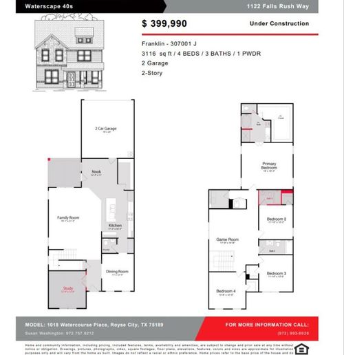 1122 Falls Rush Way, Royse City, TX, 75189-2601 | Card Image