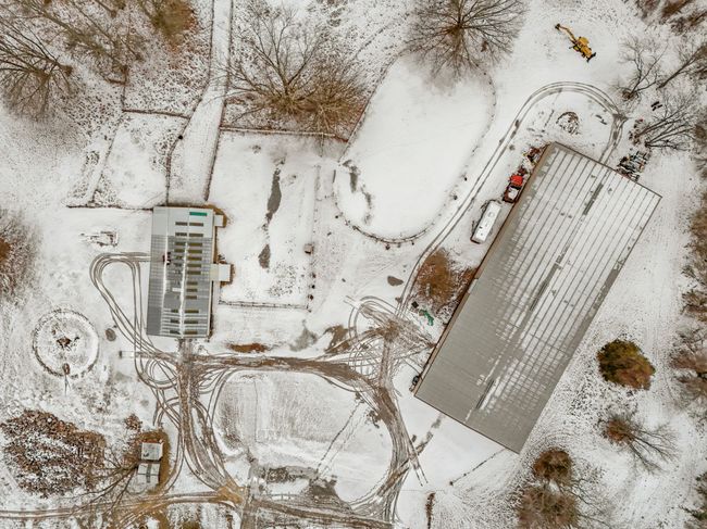Overview of house, arena & horse run | Image 58