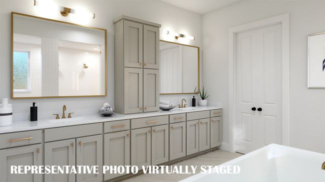 You'll find outstanding space and style in our Ashland III owners bath. REPRESENTATIVE PHOTO VIRTUALLY STAGED | Image 12