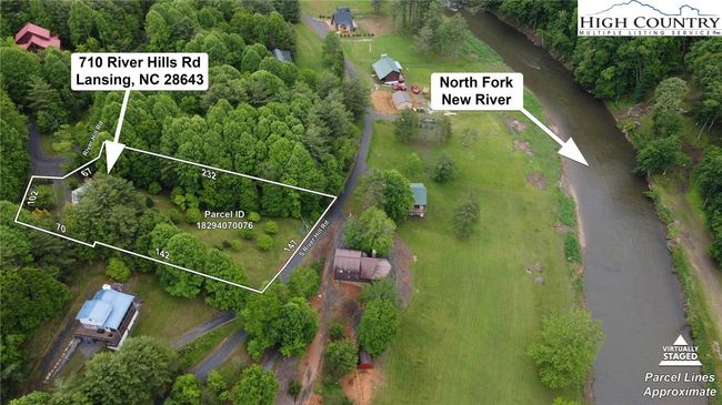 710 River Hills Rd, House other with 3 bedrooms, 3 bathrooms and null parking in Lansing NC | Image 29