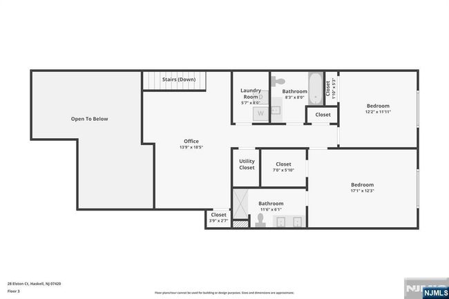 28 Elston Ct, Townhouse with 2 bedrooms, 3 bathrooms and null parking in Haskell NJ | Image 37