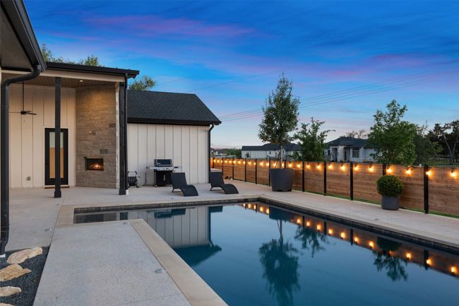 Brand new pool with hotel pool deck vibes. Overlooking a beautiful ranch and stunning sunsets. | Image 37