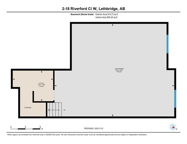 2 - 18 Riverford Close W, Home with 1 bedrooms, 1 bathrooms and 2 parking in Lethbridge AB | Image 23