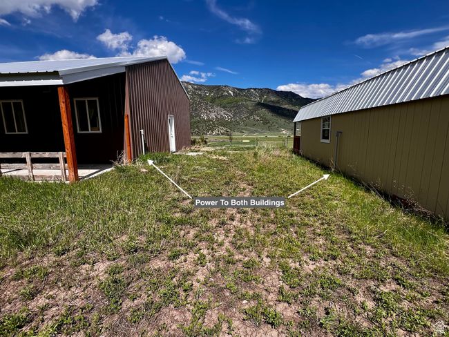 View of yard featuring a mountain view | Image 35