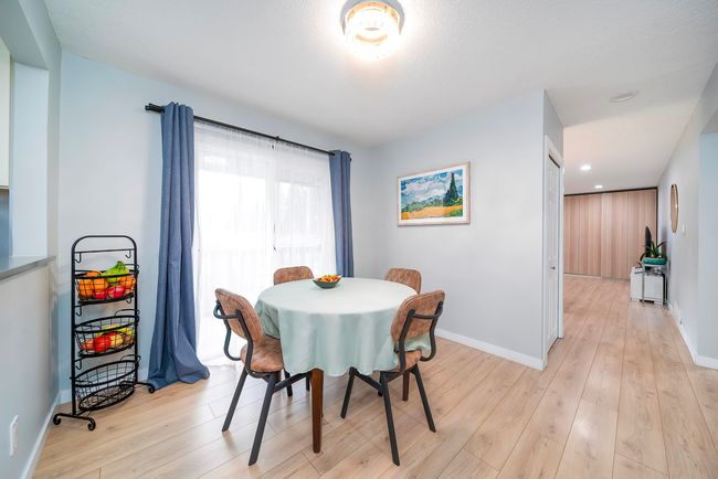 Dining space featuring baseboards, recessed lighting, and light wood-style floors | Image 19