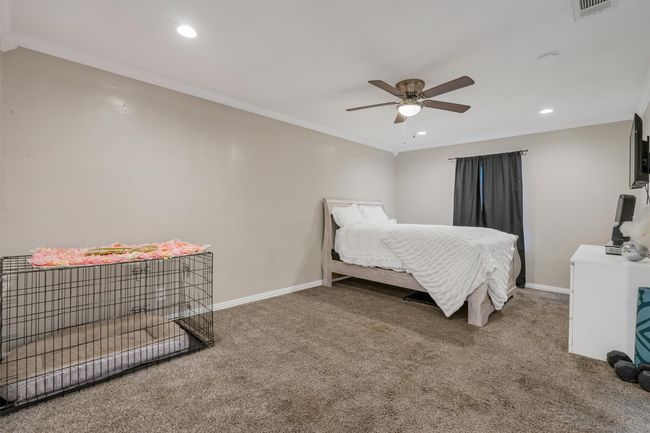 Over sized Primary bedroom. | Image 17