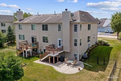 Fenced yard, deck & concrete patio | Image 2