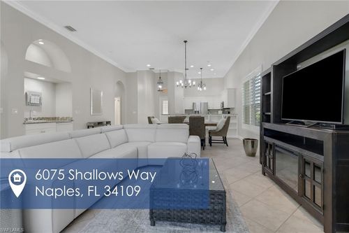 6075 Shallows Way, NAPLES, FL, 34109 | Card Image