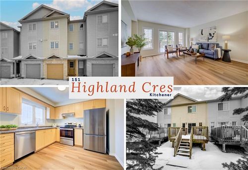 151 Highland Cres, Kitchener, ON, N2M0A1 | Card Image