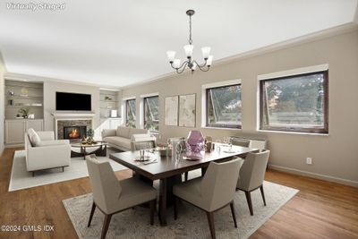 Staged Living Room/Dining Room | Image 3