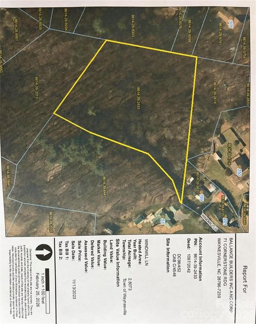 00 Windmill Lane, Waynesville, NC, 28786 | Card Image