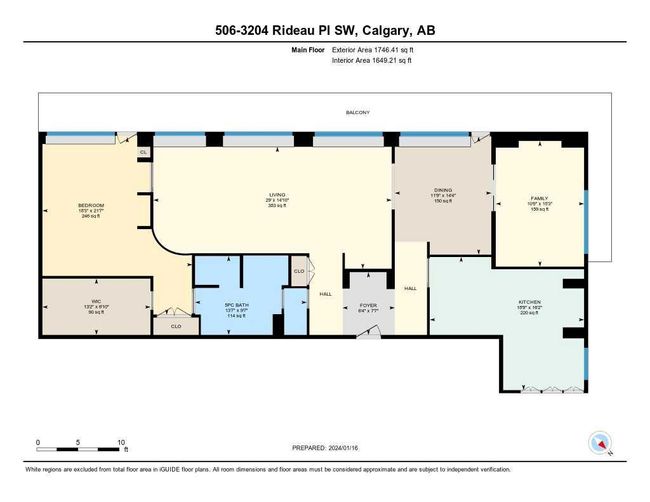 506 - 3204 Rideau Place Sw, Home with 1 bedrooms, 1 bathrooms and 2 parking in Calgary AB | Image 44