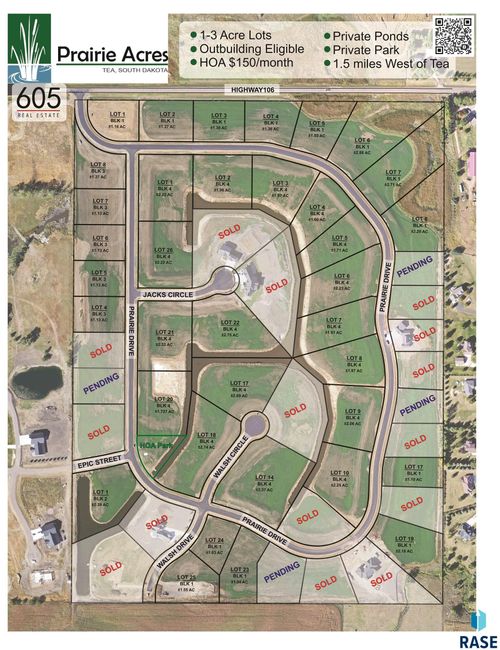 307 Lot 7 Block 3 Prairie Dr Drive, Tea, SD, 57064 | Card Image